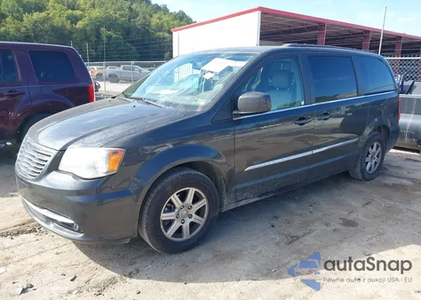 2012 Chrysler Town & Country Touring из США, поврежденный, VIN 2C4RC1BG4CR337456